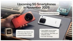 Upcoming 5G Smartphones