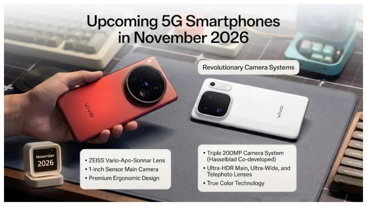 Upcoming 5G Smartphones