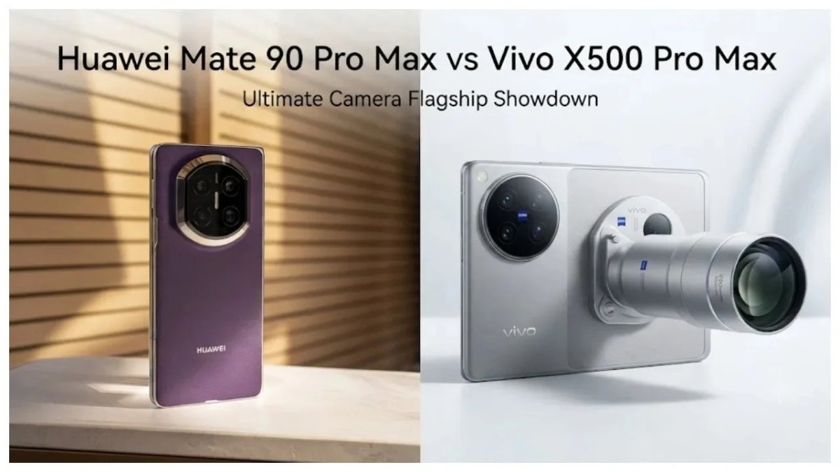 Huawei Mate 90 Pro Max vs Vivo X500 Pro Max