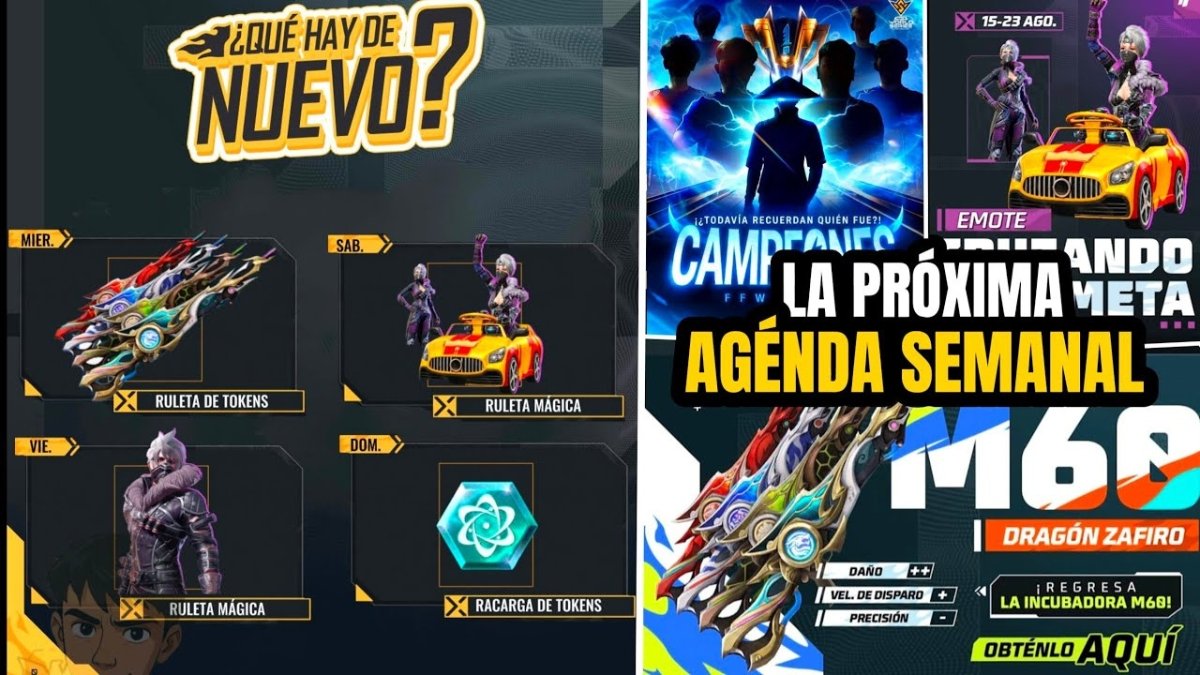 Free Fire Weekly Schedule 2026