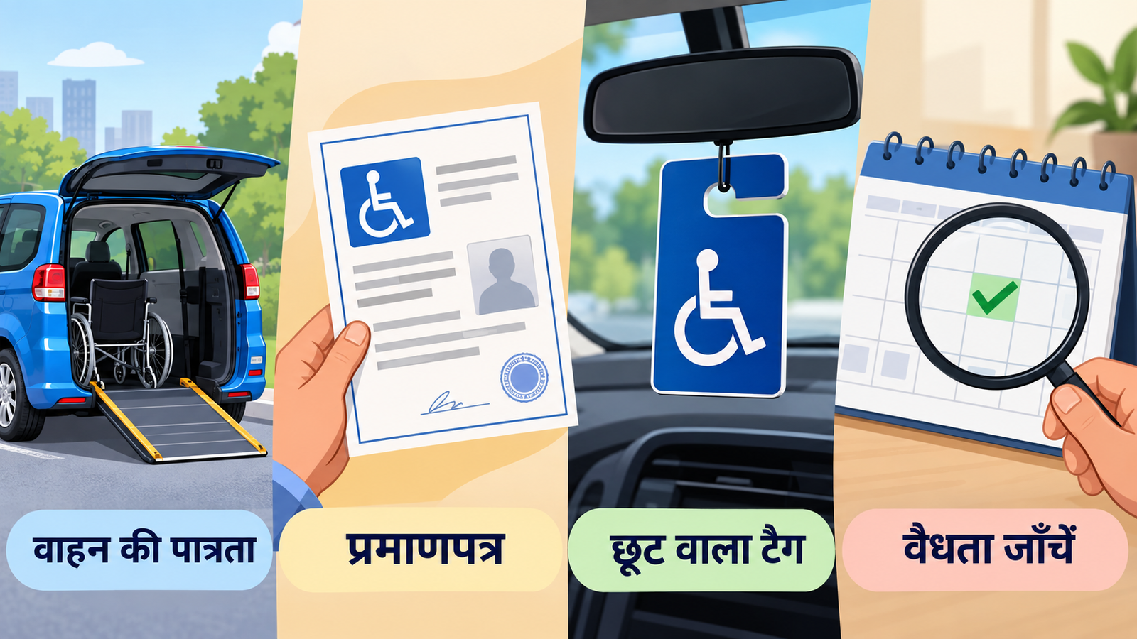 Exempted FASTag — वाहन और टैग रिकॉर्ड की चित्रात्मक जाँच