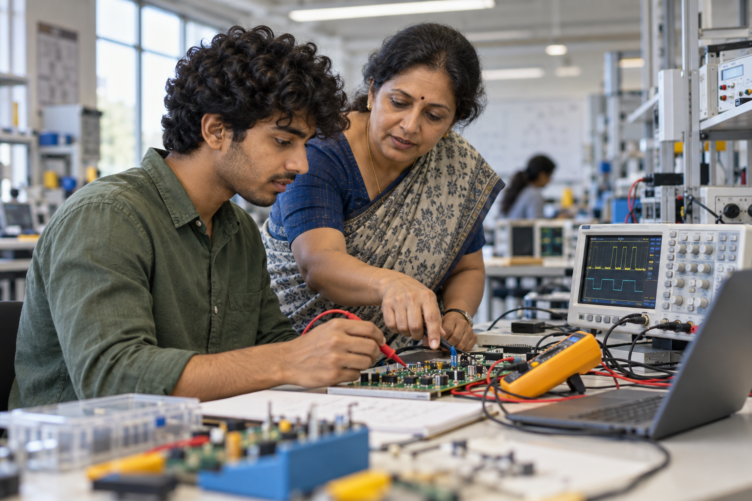 IIT Jodhpur Apprenticeship में तकनीकी प्रशिक्षण सीखते स्नातक का सांकेतिक दृश्य